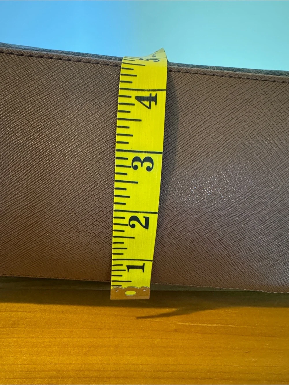 Calvin Klein Brown Monogrammed Double Strap Shoulder Bag